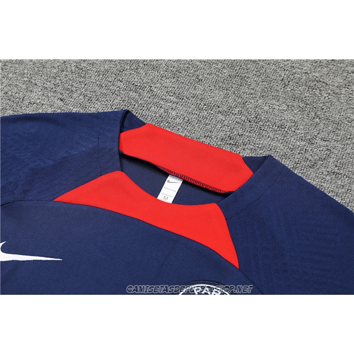 Chandal del Paris Saint-Germain 22-23 Manga Corta Azul Oscuro - Pantalon Corto